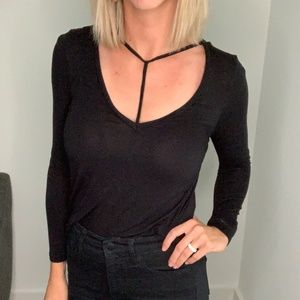 Black Top With Details